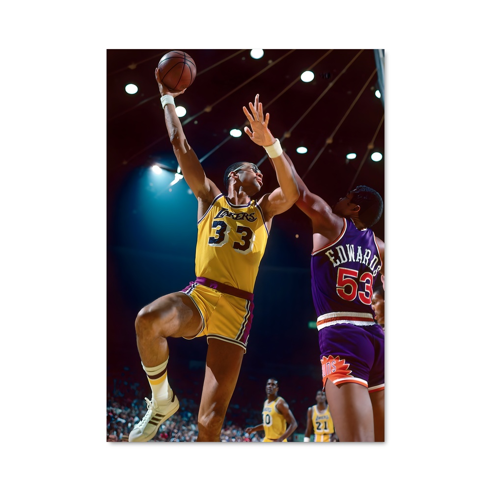 Poster L'Envol de Kareem – affiche Basketball